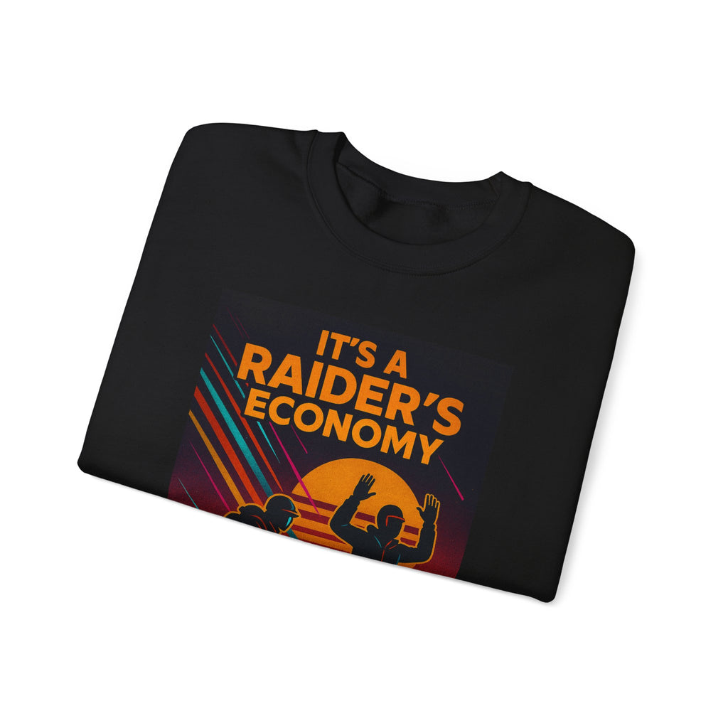 Retro Futuristic Raider Sweatshirt