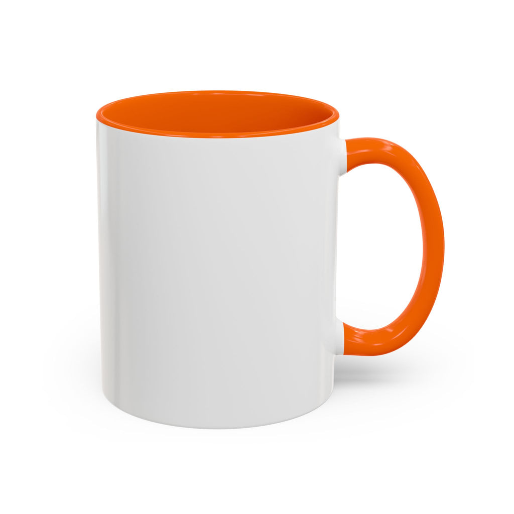 Graphic Coffee Mug - Retro Futuristic Raider Design (11oz)